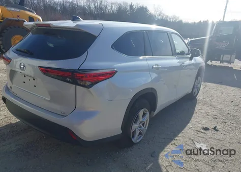 2023 Toyota Highlander Le z USA, uszkodzony, nr VIN 5TDKDRAH0PS505047